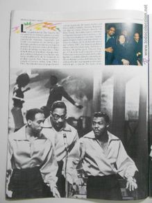 Fotos von Musikern: hln- hoja revista música- smokey robinson, the miracles